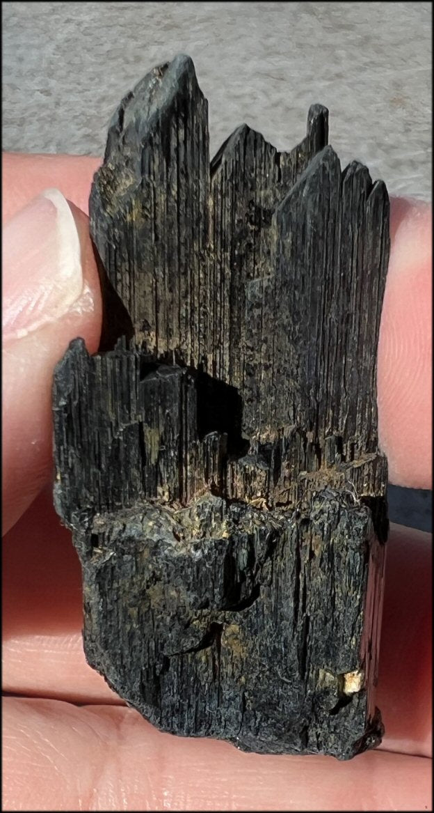 110ct Aegirine Crystal Specimen - Grounding, Root Chakra