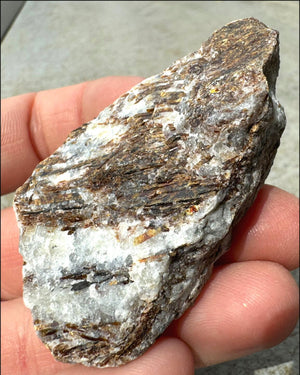 Shimmery 240ct Russian ASTROPHYLLITE Specimen - Release unhealthy patterns