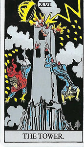 Major Arcana Tarot Card #16:  The Tower - Its Energy In Action