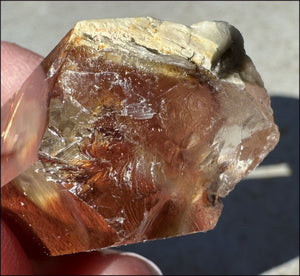 Angel Phantom Quartz Crystal Point - AKA Amphibole Quartz - Past Life Work