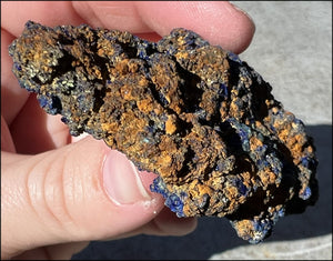Sparkly AZURITE Crystal Specimen - Divination, Ease anxiety