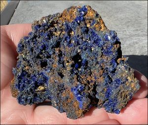 Sparkly AZURITE Crystal Specimen - Divination, Ease anxiety