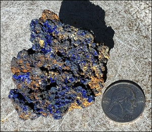 Sparkly AZURITE Crystal Specimen - Divination, Ease anxiety
