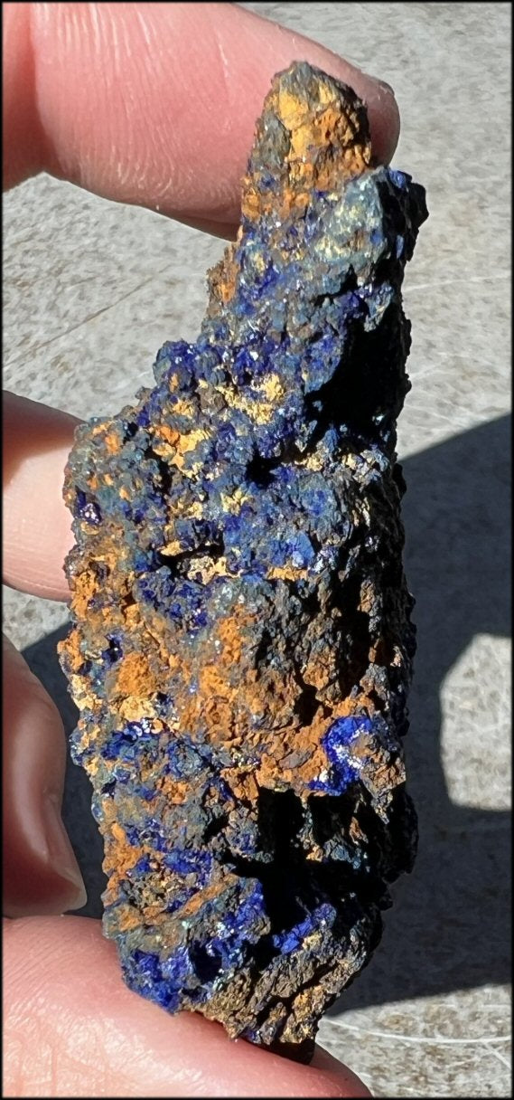 Sparkly AZURITE Crystal Specimen - Divination, Ease anxiety