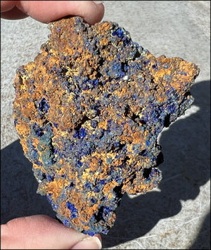 Sparkly AZURITE Crystal Specimen - Divination, Ease anxiety