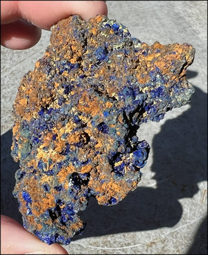 Sparkly AZURITE Crystal Specimen - Divination, Ease anxiety