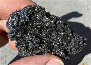 Super Sparkly CARBORUNDUM / Silicon Carbide Crystal Specimen - Inner Child Work
