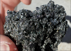 Super Sparkly CARBORUNDUM / Silicon Carbide Crystal Specimen - Inner Child Work