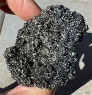Super Sparkly CARBORUNDUM / Silicon Carbide Crystal Specimen - Inner Child Work