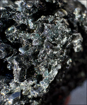 Super Sparkly CARBORUNDUM / Silicon Carbide Crystal Specimen - Inner Child Work