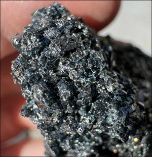 Super Sparkly CARBORUNDUM / Silicon Carbide Crystal Specimen - Inner Child Work
