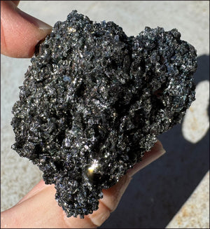 Super Sparkly CARBORUNDUM / Silicon Carbide Crystal Specimen - Inner Child Work