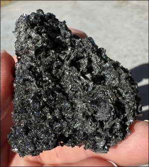 Super Sparkly CARBORUNDUM / Silicon Carbide Crystal Specimen - Inner Child Work