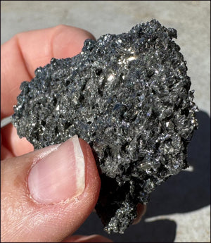 Super Sparkly CARBORUNDUM / Silicon Carbide Crystal Specimen - Inner Child Work