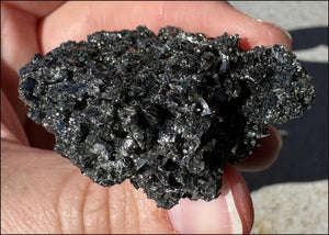 Super Sparkly CARBORUNDUM / Silicon Carbide Crystal Specimen - Inner Child Work