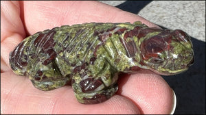 Dragon's Blood Jasper LIZARD Totem - Intuition, Growth