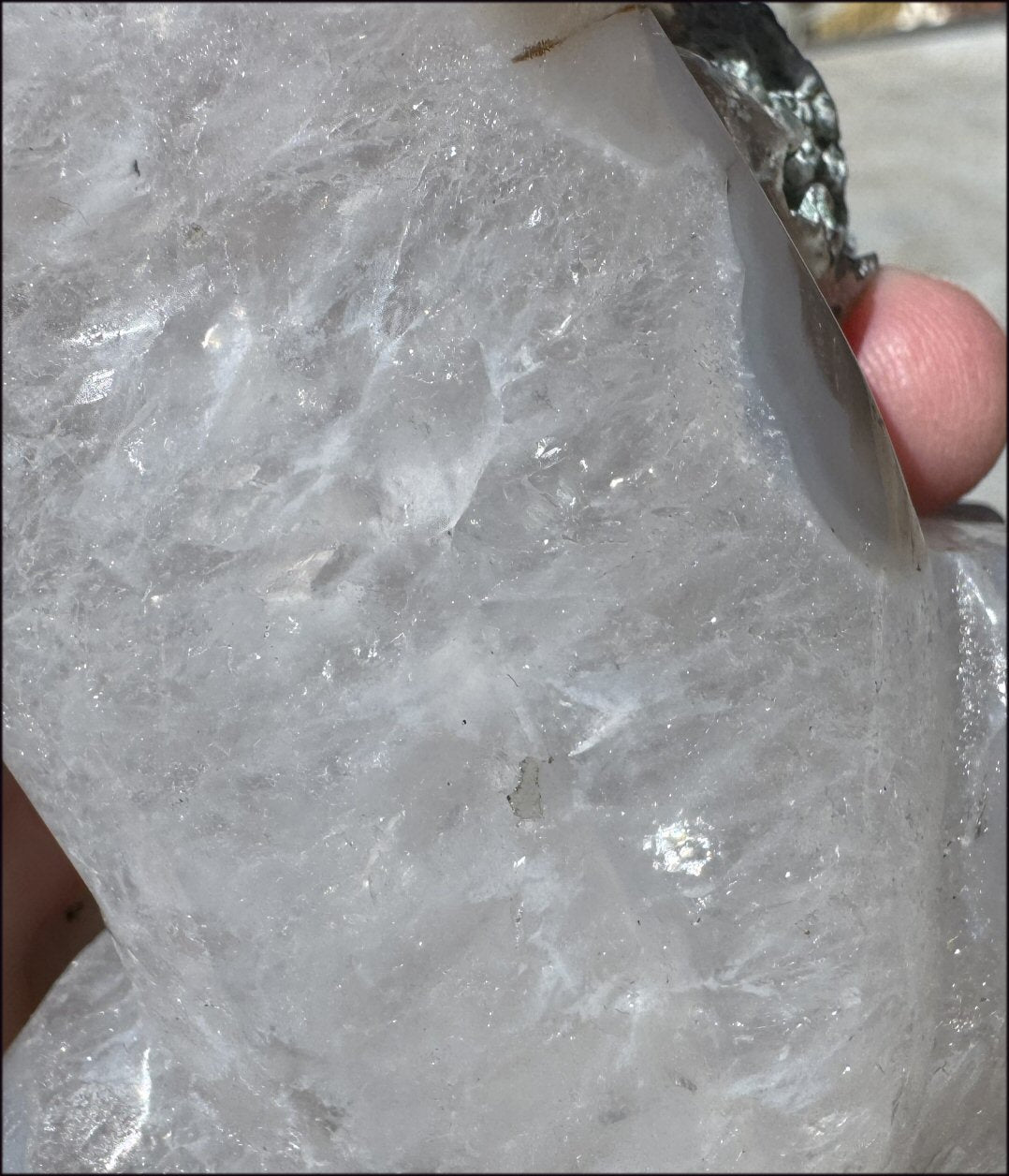 XXL Moss Agate FROG Totem - A Gardener's Stone, Abundance