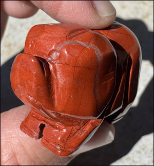 Red Jasper PIG Totem - Prosperity, Health