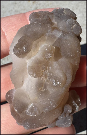 Chalcedony Womb Ball / Nodule - Nurturing, Harmony