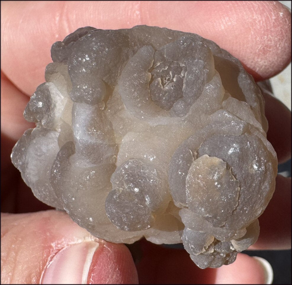Chalcedony Womb Ball / Nodule - Nurturing, Harmony