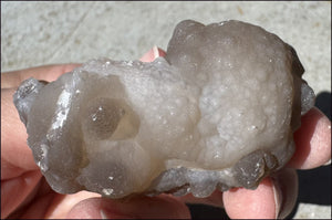 Chalcedony Womb Ball / Nodule - Nurturing, Harmony