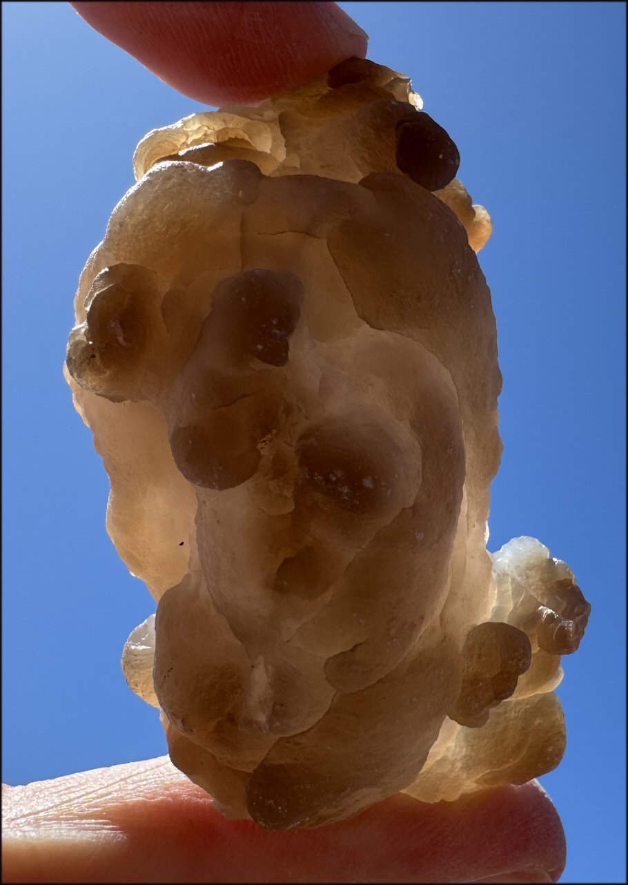 Chalcedony Womb Ball / Nodule - Nurturing, Harmony