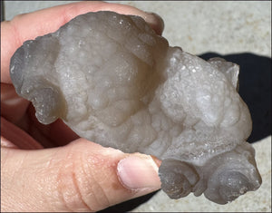 Chalcedony Womb Ball / Nodule - Nurturing, Harmony