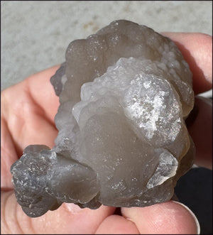Chalcedony Womb Ball / Nodule - Nurturing, Harmony