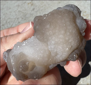 Chalcedony Womb Ball / Nodule - Nurturing, Harmony