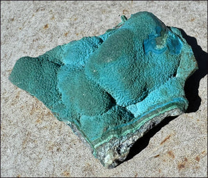 ~Fantastic~ Chrysocolla Specimen with Malachite - Harmony, Transformation