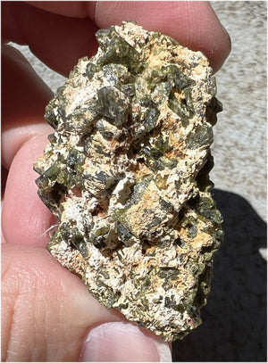 ~Sparkly~ 200ct EPIDOTE Crystal Cluster - Patience, Open Mindedness