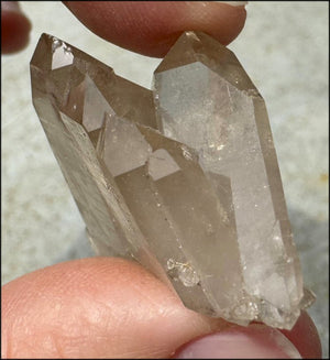 SMOKY Faden Quartz Crystal Specimen - Crown Chakra, Astral Travel