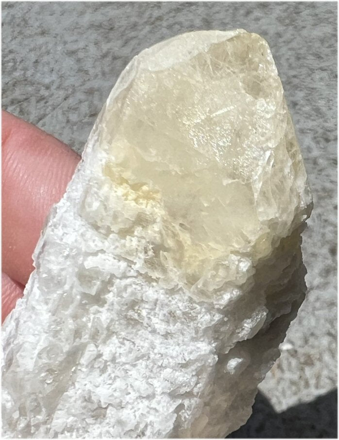 ~Intense~ Mongolian Quartz Crystal Mini-Wand - Focus, Transformation