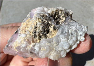 Pink Peruvian Opal Crystal Specimen - Inspiration, Heart Chakra!