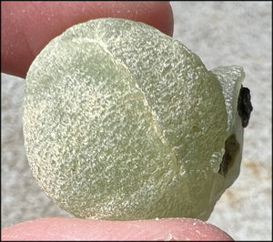 70ct PREHNITE "Berry" Specimen with Epidote Inclusions - Protection, Concentration