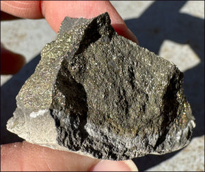 Druzy Pyrite on Septaria from Volga River - Protection, Stability