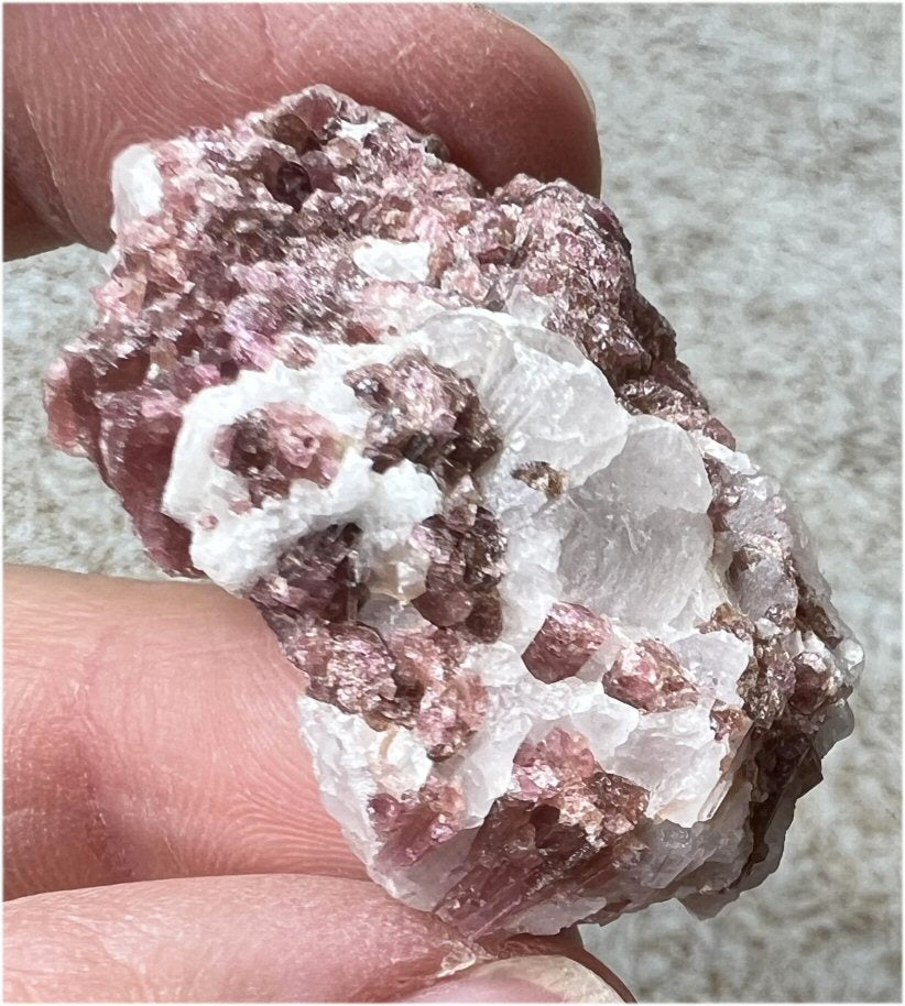 100ct Rubellite / Pink Tourmaline Crystal Specimen - Open Heart Chakra