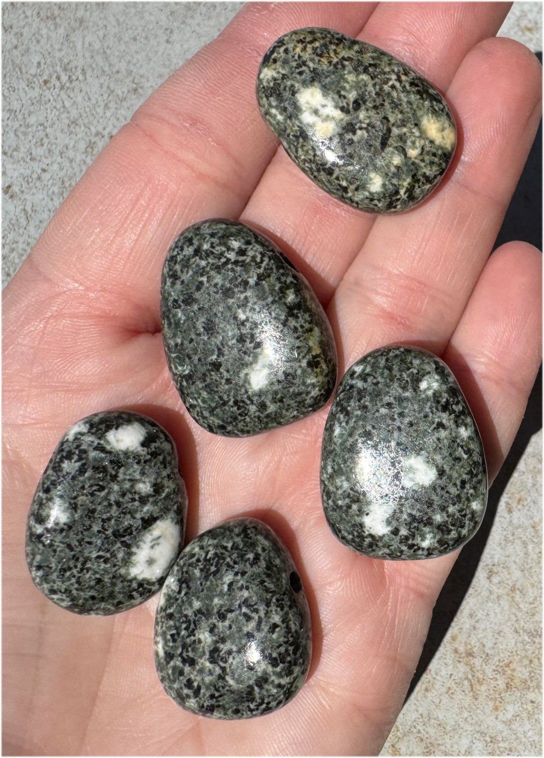 ~NEW~ 1 Preseli Bluestone Crystal Pendant - AKA Stonehenge Stone