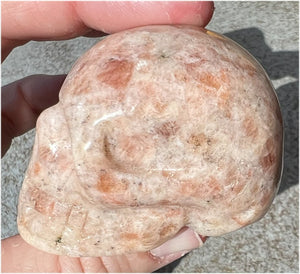 SUNSTONE Crystal Skull - Prosperity, Turn the negative to positive