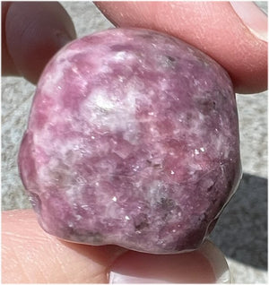 Small LEPIDOLITE Crystal Skull - AKA Lavenderine - Relaxation, Optimism