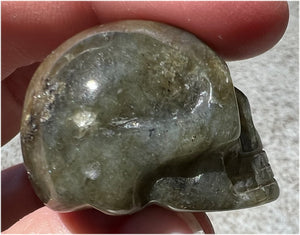 ~Super Cute~ Labradorite CRYSTAL SKULL - Work with Nature Spirits