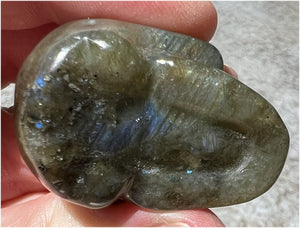 ~Super Cute~ Labradorite CRYSTAL SKULL - Work with Nature Spirits