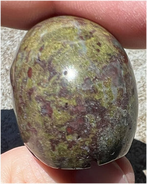 Dragon's Blood Jasper CRYSTAL SKULL - Enhance Emotional+Spiritual Growth