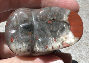 Hummingbird Agate CRYSTAL SKULL - Joy, Self-Healing