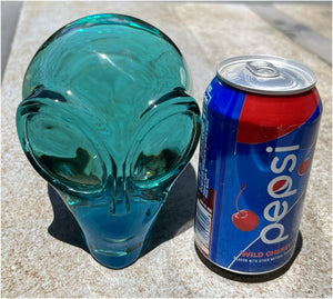 Life Size GAIA STONE Star Being / ET / Alien Crystal Skull - with Synergy 11+ years