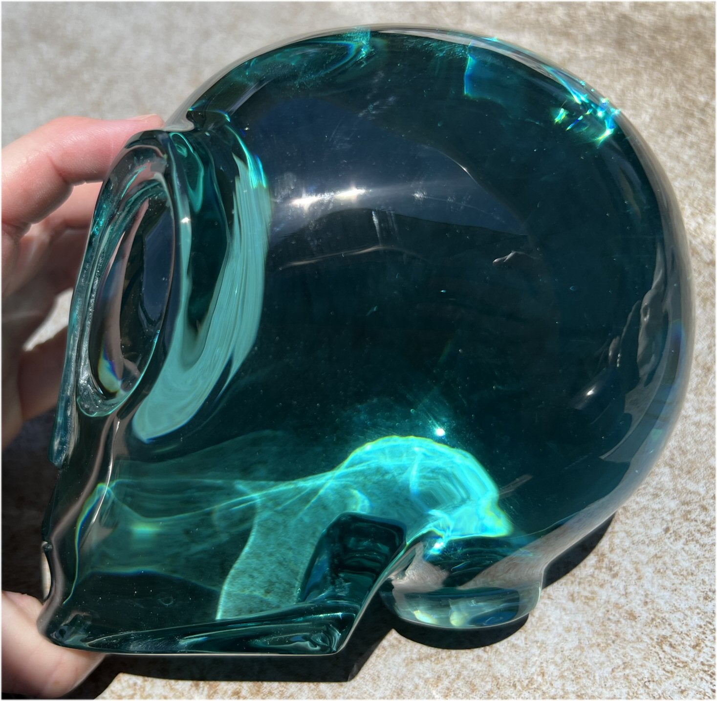 Life Size GAIA STONE Star Being / ET / Alien Crystal Skull - with Synergy 11+ years
