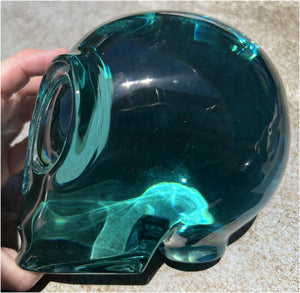 Life Size GAIA STONE Star Being / ET / Alien Crystal Skull - with Synergy 11+ years