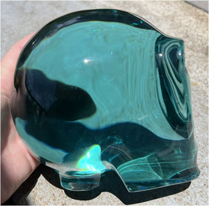Life Size GAIA STONE Star Being / ET / Alien Crystal Skull - with Synergy 11+ years