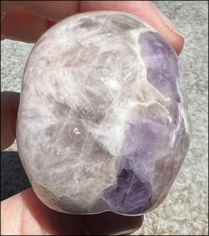 Chevron Amethyst Crystal Skull - Dream Work, Inner Journeying