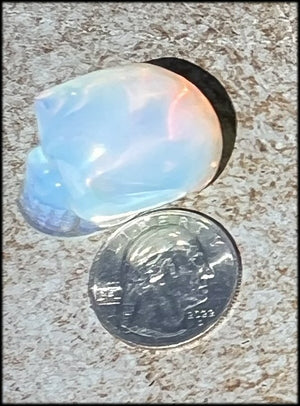 Small OPALITE Crystal Skull - Remove blocks, Promote Emotional strength